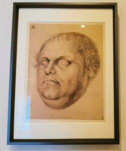 Totenbildnis Martin Luthers